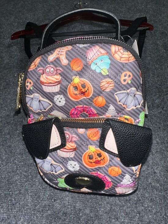 Betsey Johnson Sweets Dog XOBAYBEE Halloween Mini Backpack Purse New main image 9